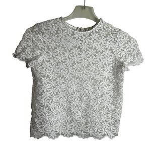 Kate Spade New York Lace Top White Size 2